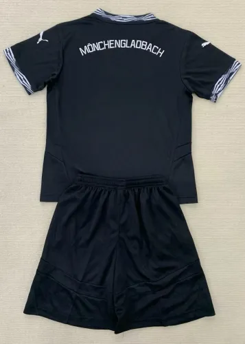 24-25 Monchengladbach Third Kids Soccer Jersey