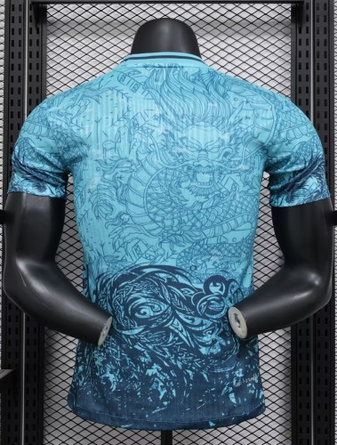 24-25 BAR Blue Special Edition Player Version Soccer Jersey