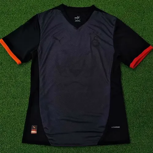 25-26 Galatasaray Black Special Edition Fans Soccer Jersey