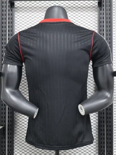 25-26 Man Utd Black Casual Special Edition Player Version Soccer Jersey