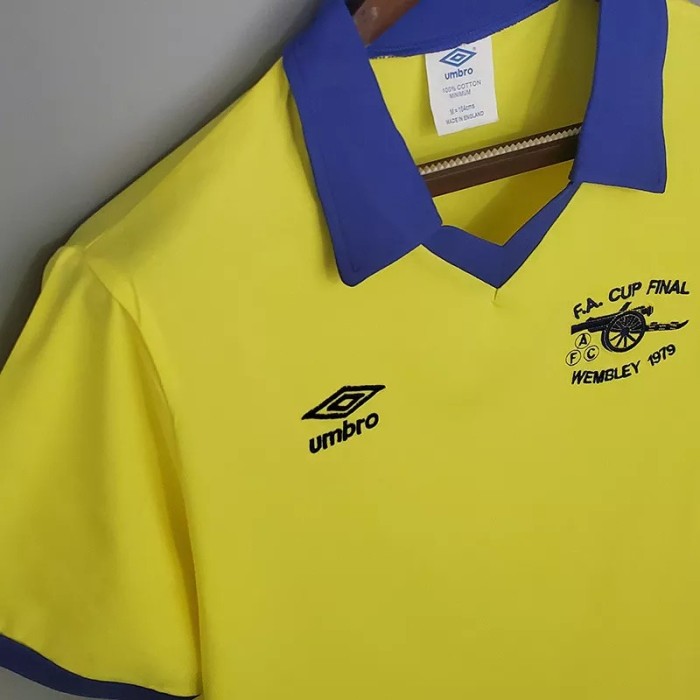 1979 ARS Yellow Retro Soccer Jersey