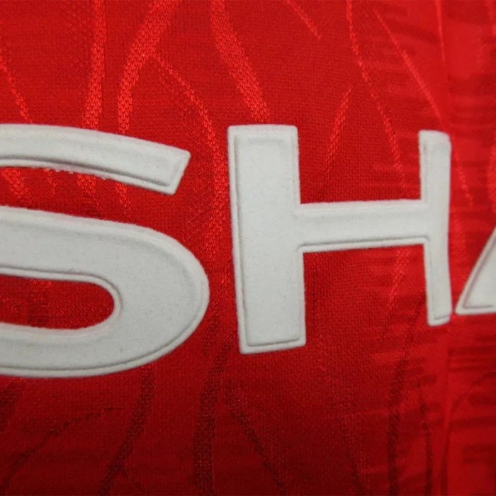 1990-1992 Man Utd Home Retro Soccer Jersey