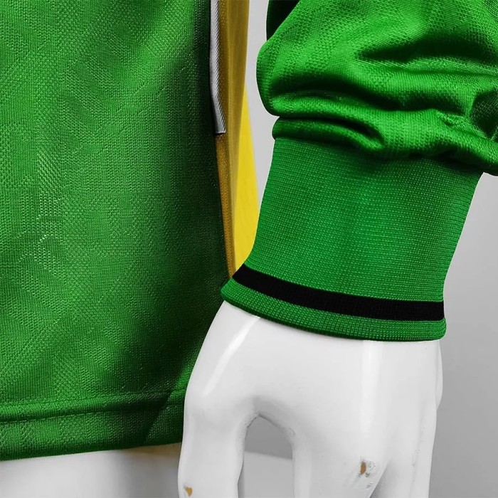 1992 Man Utd Away Long Sleeve Retro Soccer Jersey