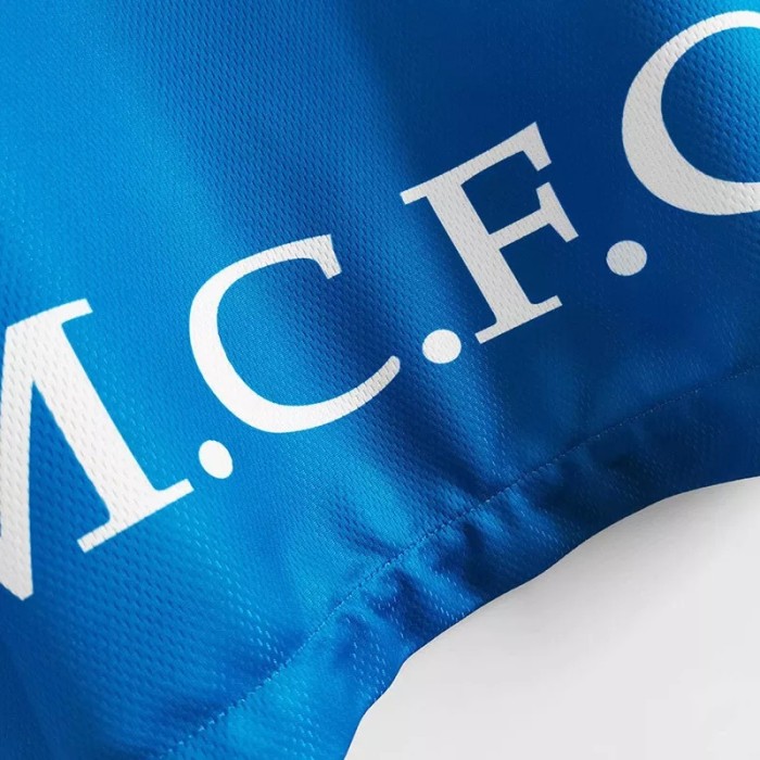 1997-1999 Man City Home Retro Soccer Jersey