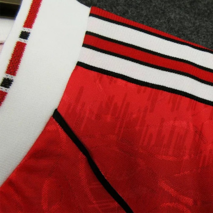 1990-1992 Man Utd Home Retro Soccer Jersey