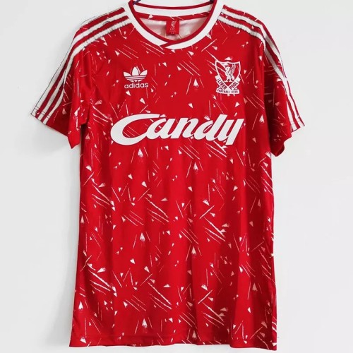 1989-1991 LIV Home Retro Soccer Jersey