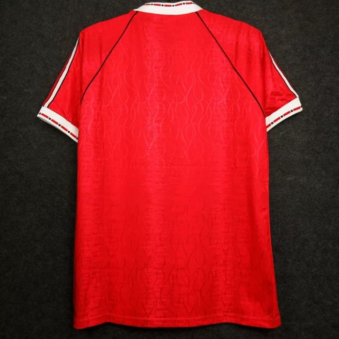 1990-1992 Man Utd Home Retro Soccer Jersey
