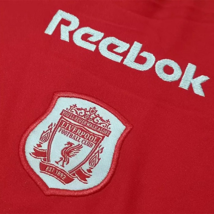 2000-2001 LIV Home Retro Soccer Jersey