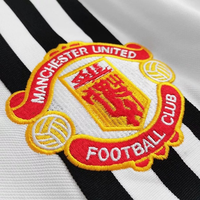 1975-1980 Man Utd Away Retro Soccer Jersey