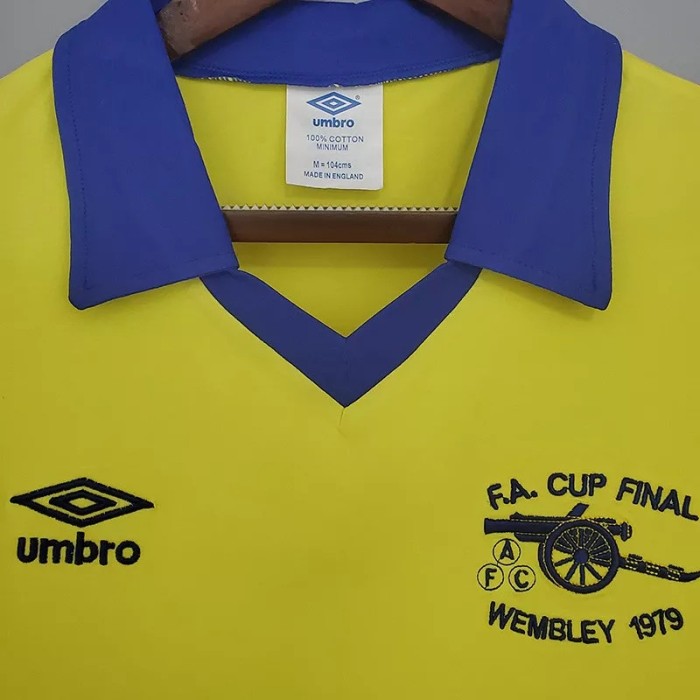 1979 ARS Yellow Retro Soccer Jersey