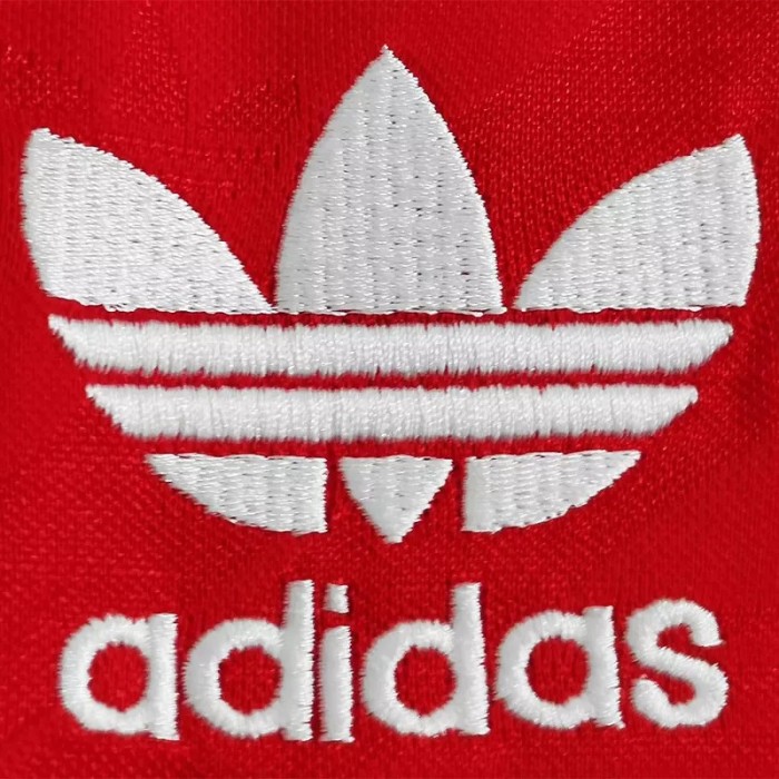 1986 Man Utd Home Long Sleeve Retro Soccer Jersey