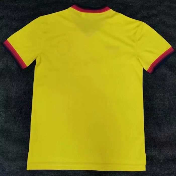 1997-1998 LIV Away Yellow Retro Soccer Jersey