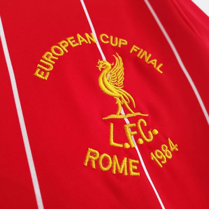 1984 LIV Home Retro Soccer Jersey(Enropean Cup Final) 决赛版