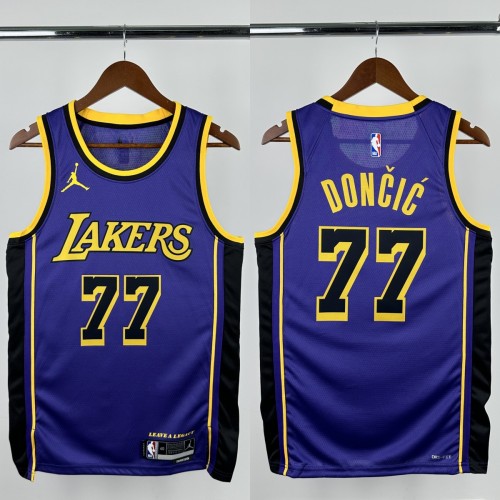 24-25 Lakers Top Quality Hot Pressing NBA Jersey