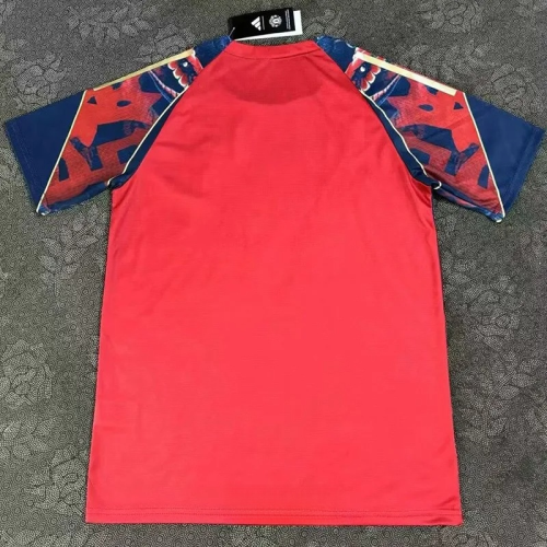 25-26 Man Utd Red Black Fans Training shirts