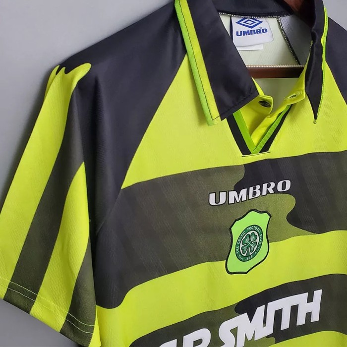 1996-1997 Celtic Away Retro Soccer Jersey