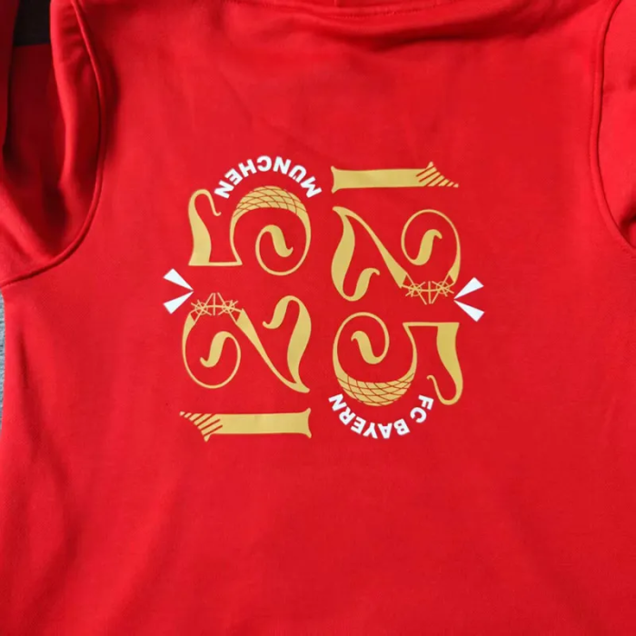 25-26 Bayern 125th Anniversary Red Hoody (加绒)