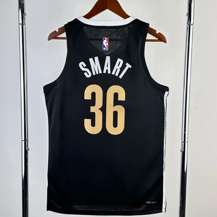 23-24 Grizzlies SMART #23 Black City Edition Top Quality Hot Pressing NBA Jersey