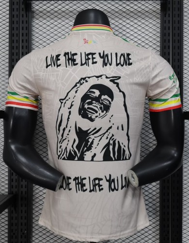 25-26 Aja× Grey Special Edition Player Version Soccer Jersey