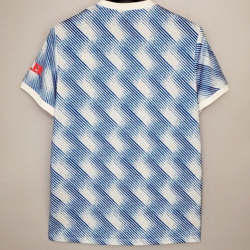 21-22 Man Utd 1:1 Away Fans Soccer Jersey