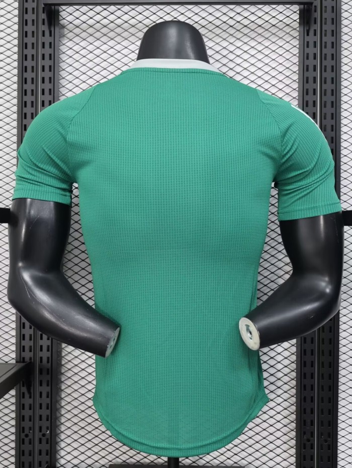 25-26 Algeria Green Player Version Training shirts