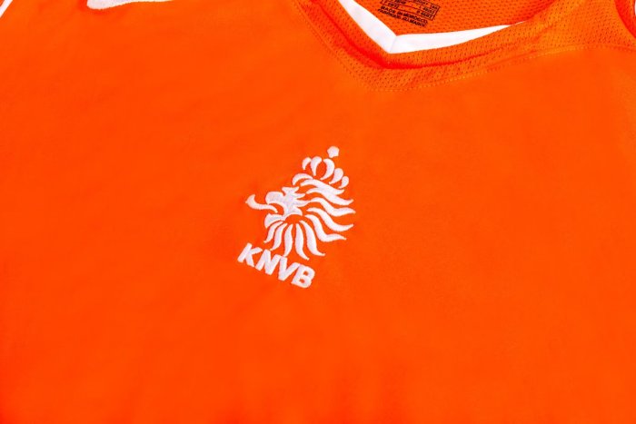 2004   NetherIands Home Retro Soccer Jersey