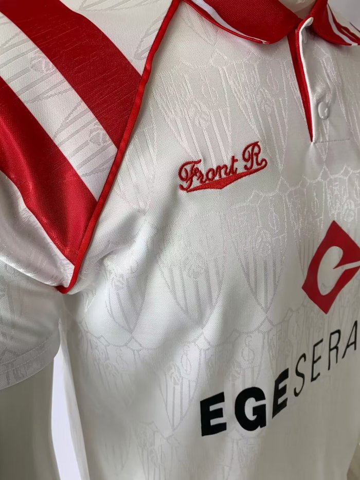 1992-1993 Sevilla Home Retro Soccer Jersey