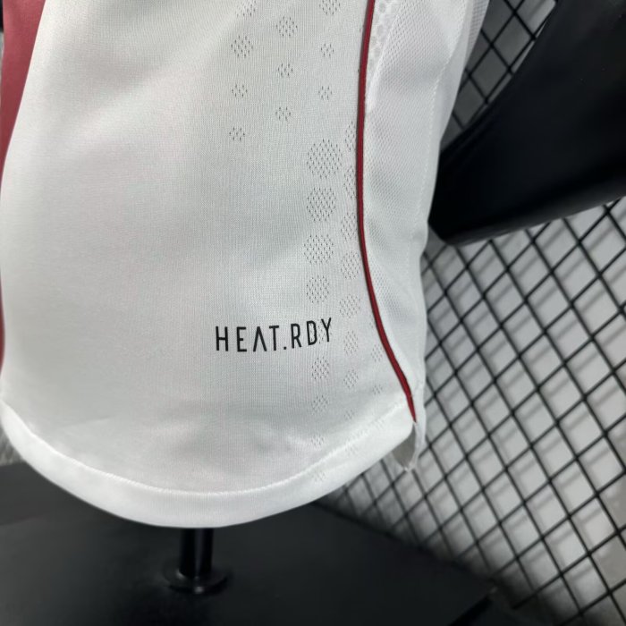 25-26 River Plate Home Player Version Soccer Jersey*带广告