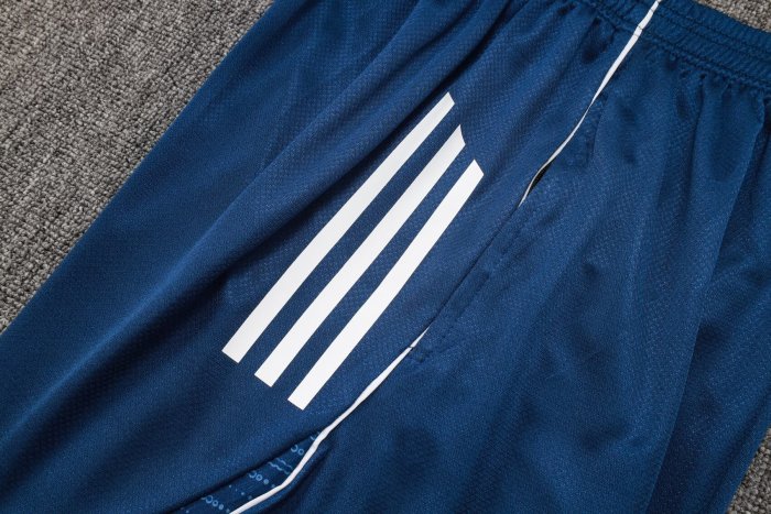 2025 No Label Player Version Training Short Suit —Royal blue 宝蓝色 无标