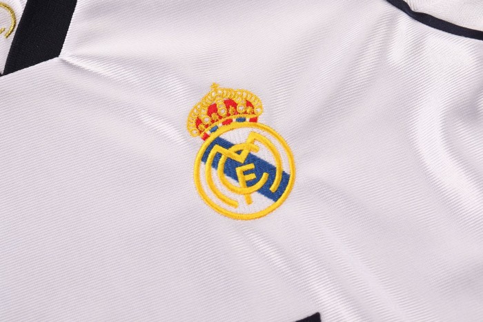 1998-2000 RMA Home Retro Kids Soccer Jersey