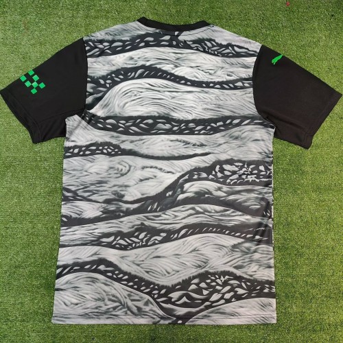 25-26 Man City Black Gray Concept Edition Fans Soccer Jersey