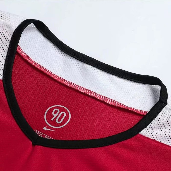 2004-2006 Man Utd Home Long sleeve Retro soccer jersey