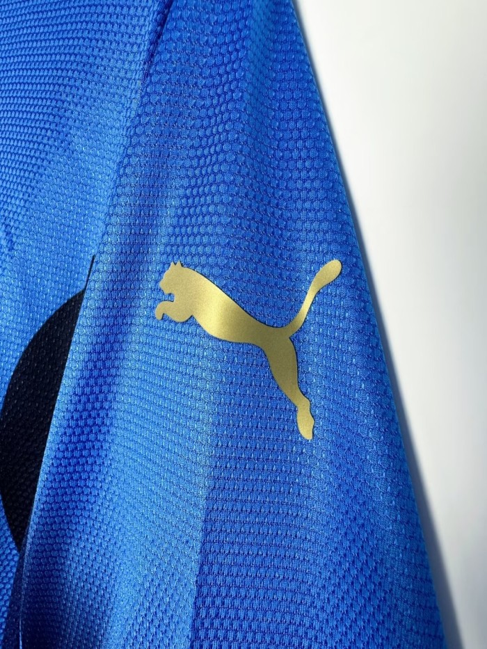 2006 Italy Home Long sleeves Retro Soccer Jersey