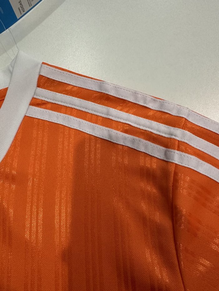 2025 AD Casual Orange Fans Training shirts *三叶草