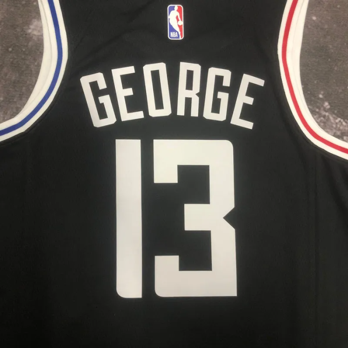 22-23 Clippers GEORGE #13 Black City Edition Top Quality Hot Pressing NBA Jersey