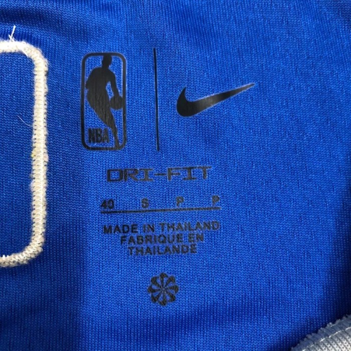 21-22 Dallas DONCIC #11 Blue 75th Anniversary Top Quality Hot Pressing NBA Jersey