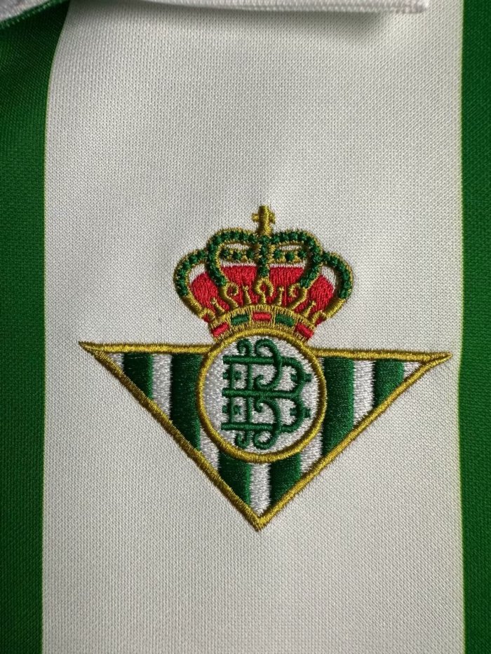 1998-1999 Real Betis Home Retro Soccer Jersey