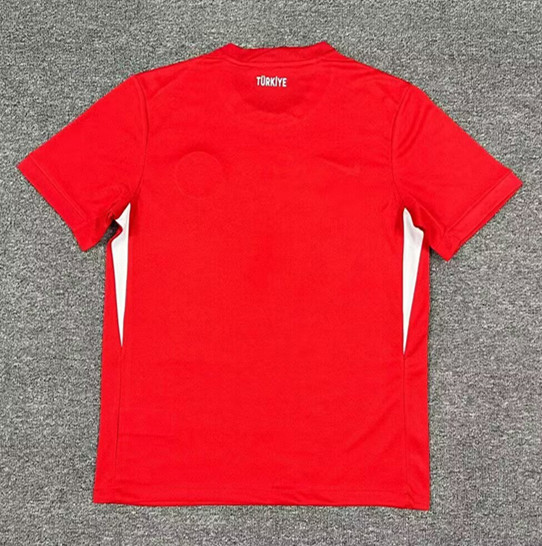 2024 Turkey European Cup Away Fans Version Soccer Jersey