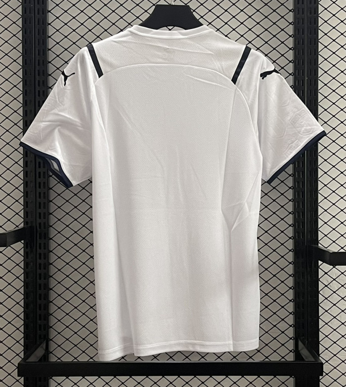 21-22 Italy Away White Retro Soccer Jersey