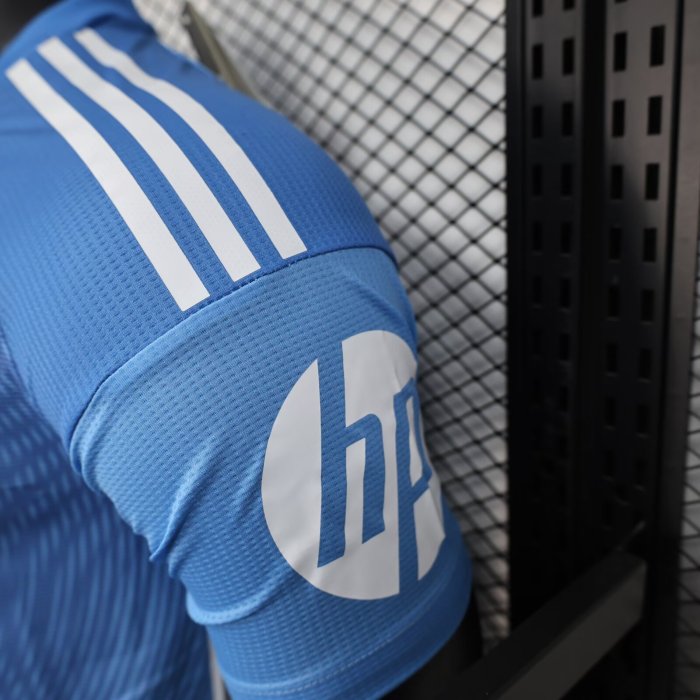 25-26 RMA Blue GoalKeeper Player Version Soccer Jersey
