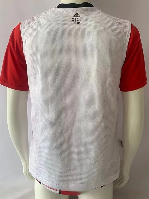 2003-2004 River Plate Away Retro Soccer Jersey (Double Layer)