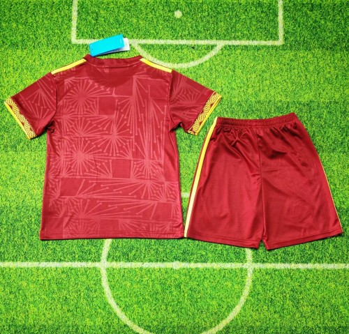 25-26 Mexico Gold Cup Red Kids Soccer Jersey