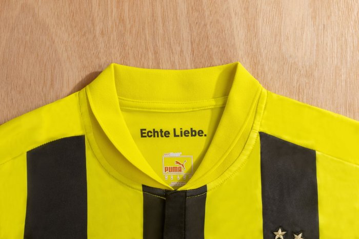 2012-2013 Dortmund Home UCL Edition Retro Soccer Jersey