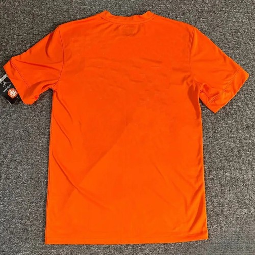 2014  NetherIands Home Retro Soccer Jersey