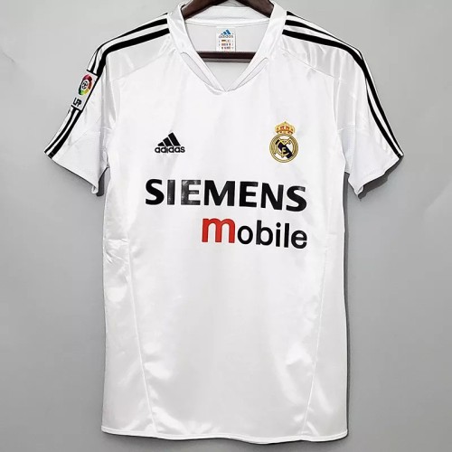 2004-2005 RMA Home Retro Soccer Jersey