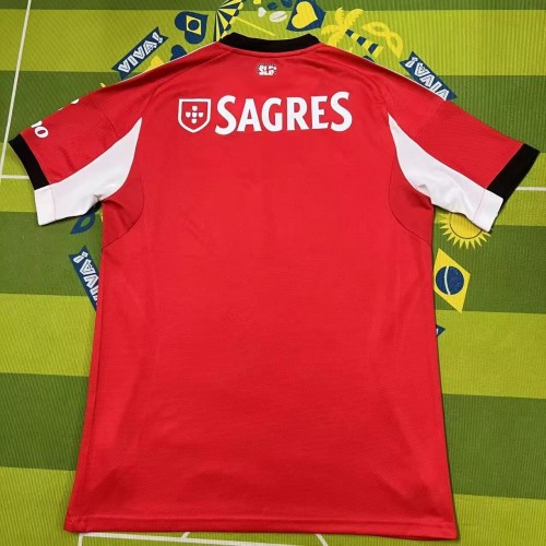 25-26 Benfica Home Fans Soccer Jersey