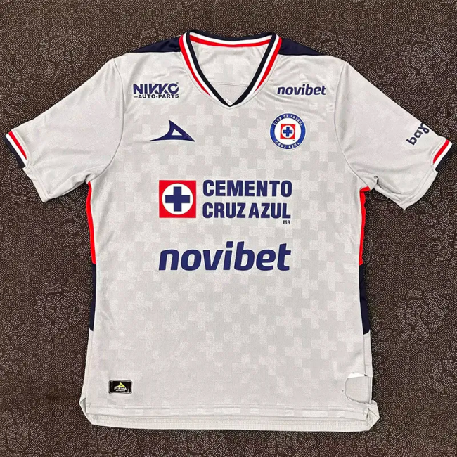 25-26 Cruz Azul Away Fans Soccer Jersey
