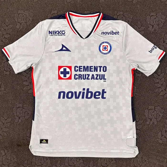 25-26 Cruz Azul Away Fans Soccer Jersey