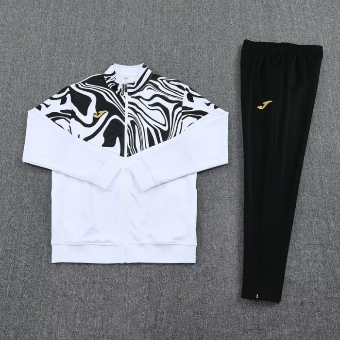 2025 JOM White Jacket Tracksuit