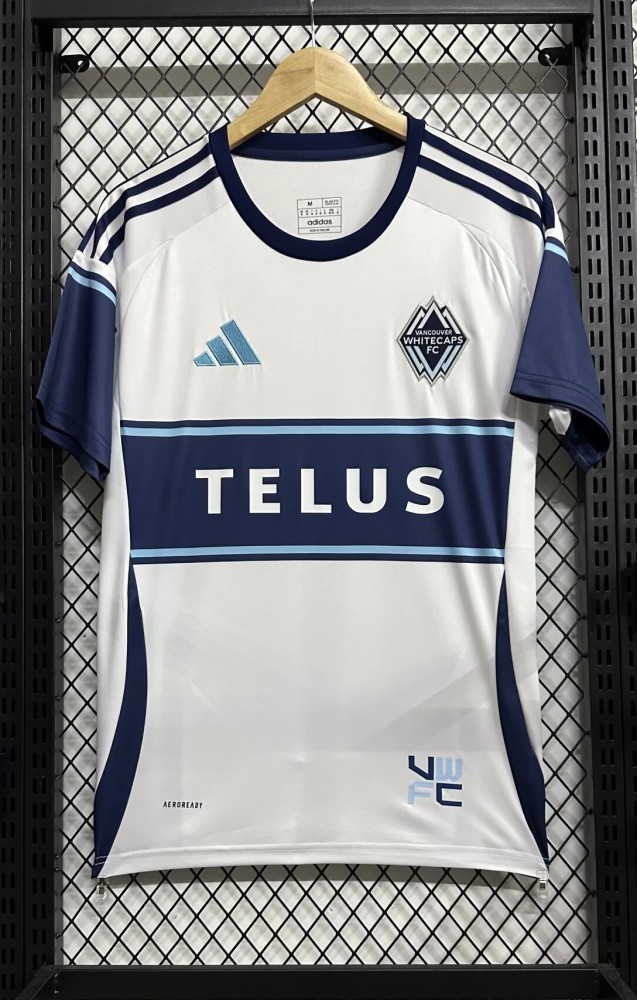 25-26 Vancouver Whitecaps Home Fans Soccer Jersey